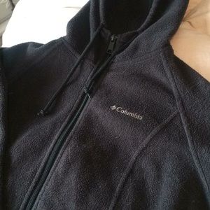 Black Columbia Fleece w/ Hood